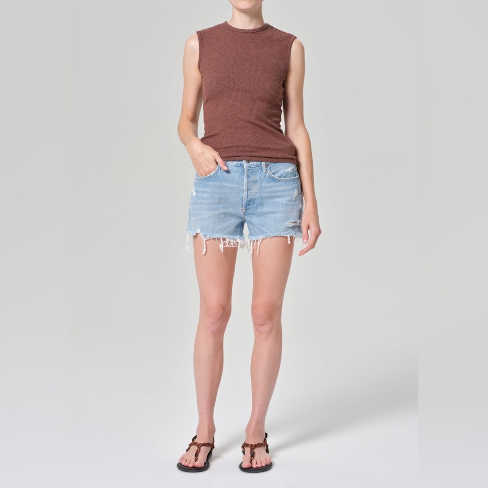 AGOLDE Parker Vintage Cutt Off Short- Swapmeet (Size 28W)